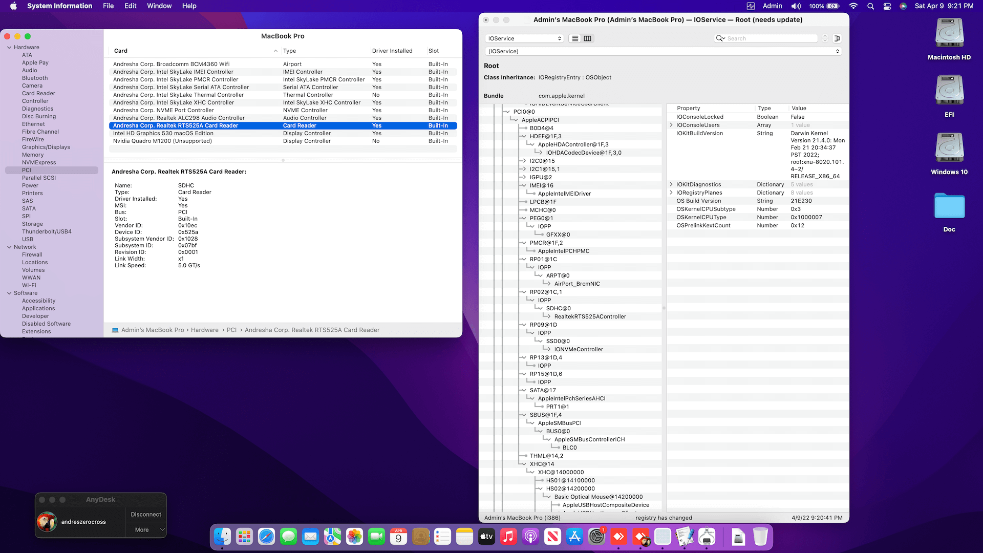 Dell Precision 5520 Touchscreen [SkyLake + Intel HD 530 + PS2]   OpenCore 9